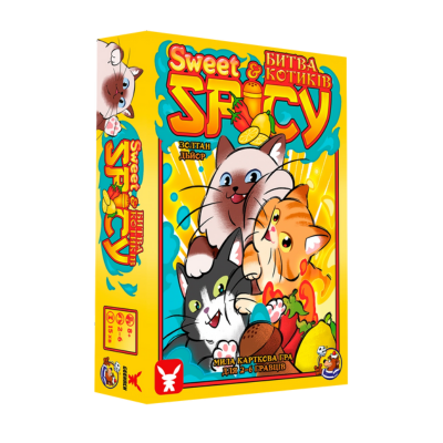 Настольная игра Sweet & Spicy. Битва котиков