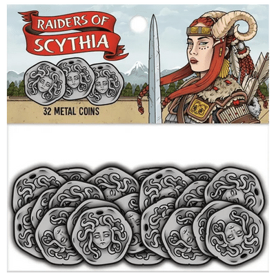 Металлические монеты для Всадники Скифии (Raiders of Scythia)