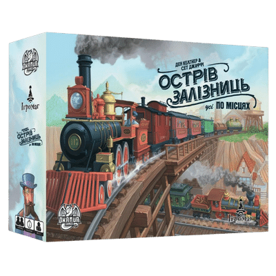 Настольная игра Остров Железных Дорог (Isle of Trains: All Aboard)
