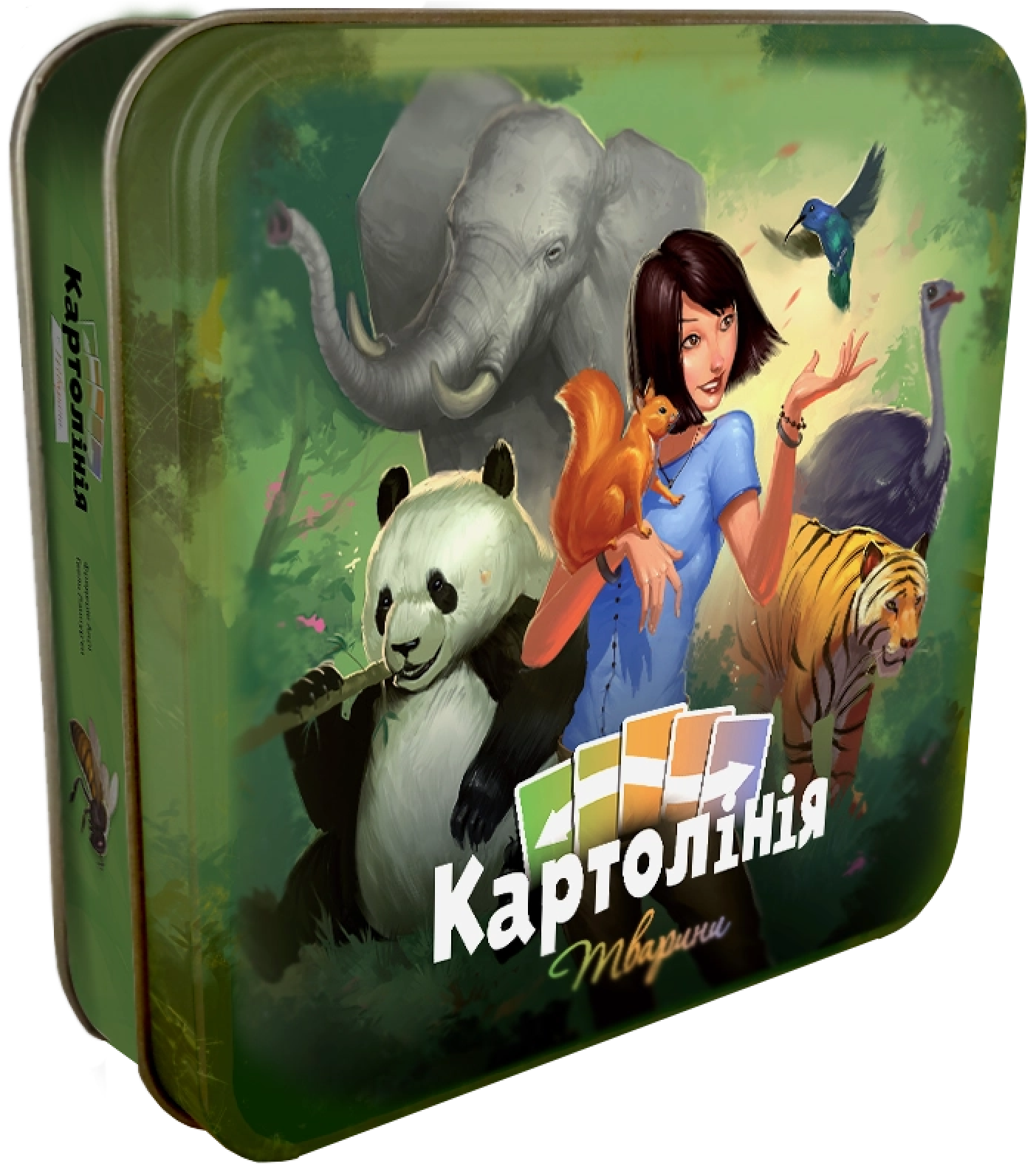 Настільна гра Картолінія: Тварини (Cardline: Animals)