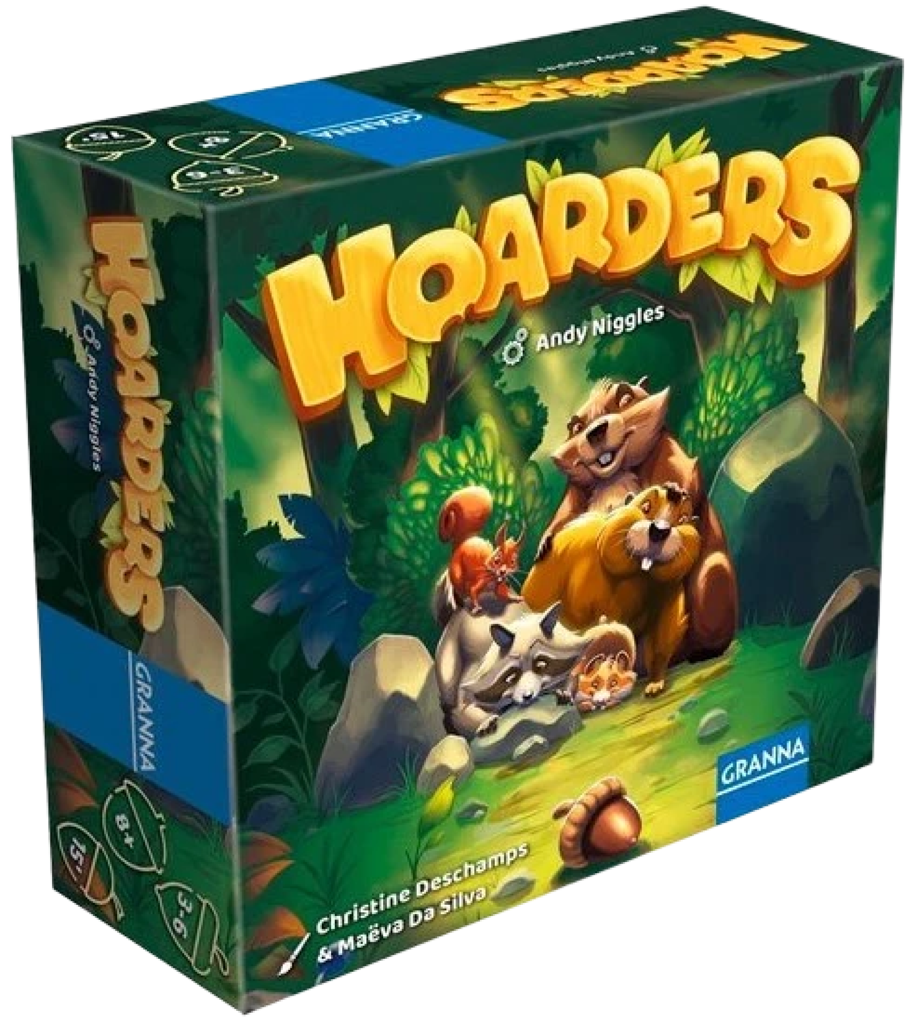 Настільна гра День Бобра (Hoarders)